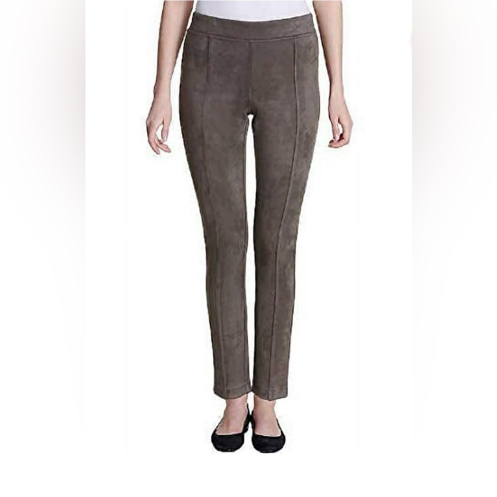 Andrew Marc Women’s Super Soft Stretch Faux Suede Pull On Pant Size M